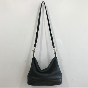 SLOUCHY BLACK BOHO LEATHER BAG